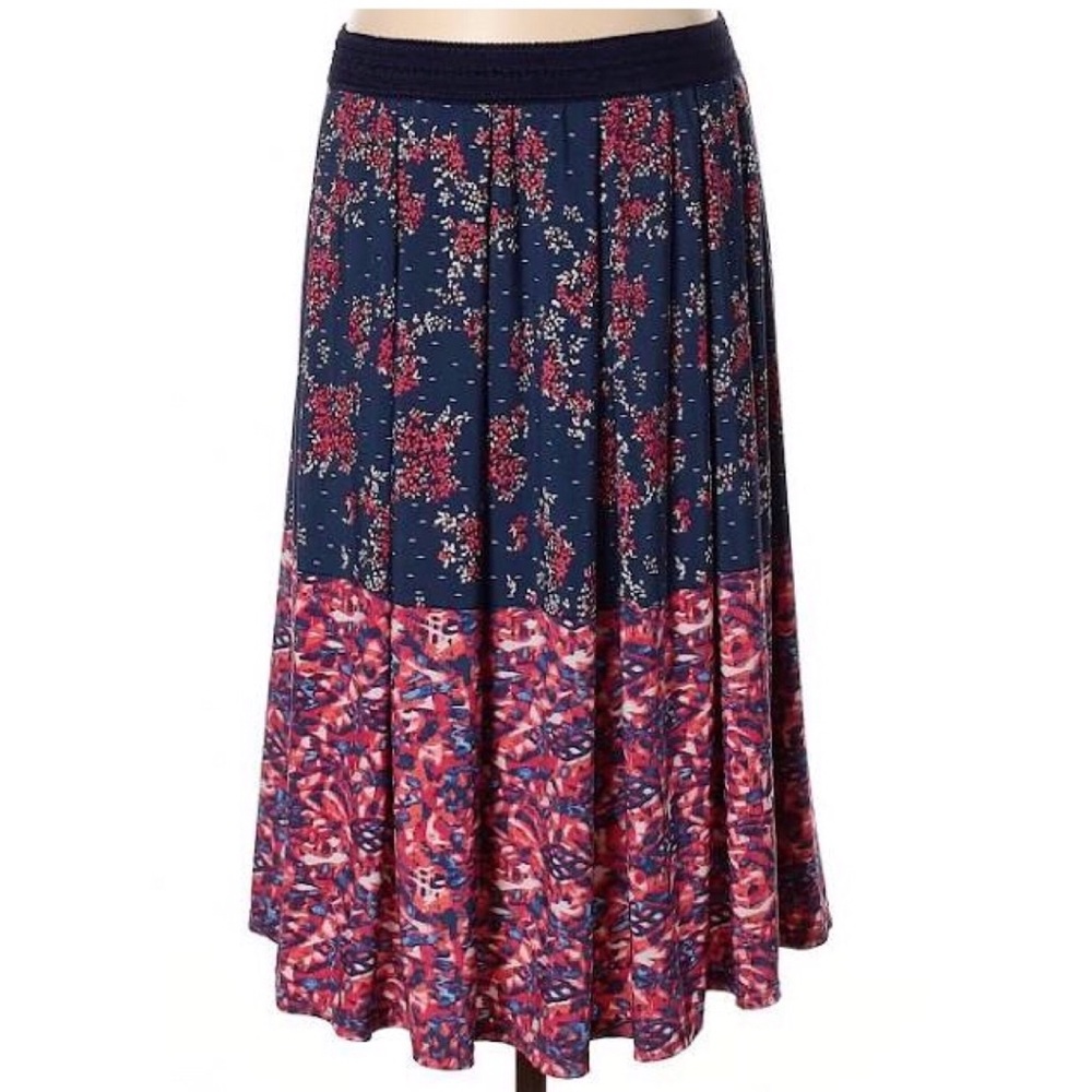 Vintage America Blues Ultra Flirt Floral Skirt